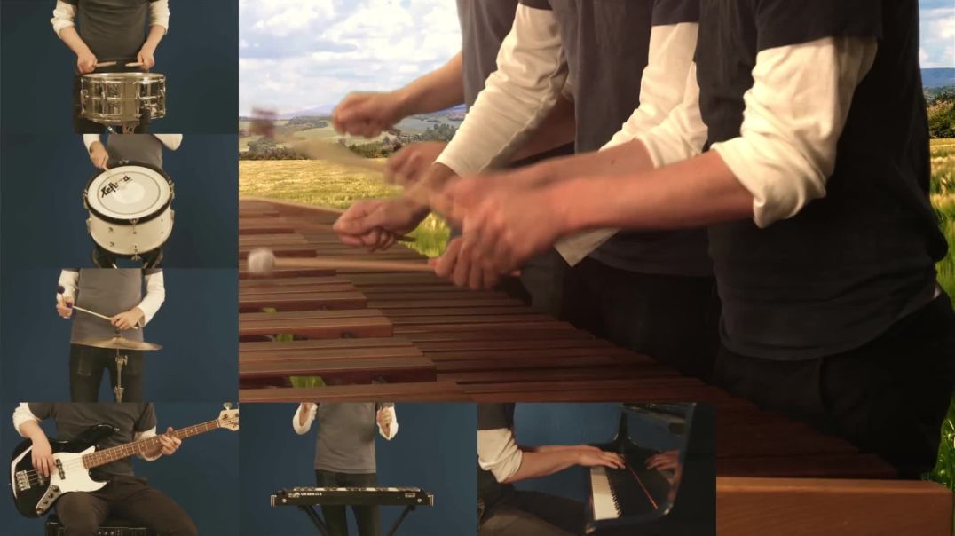 Zelda Breath of the Wild - Main Theme on Marimba